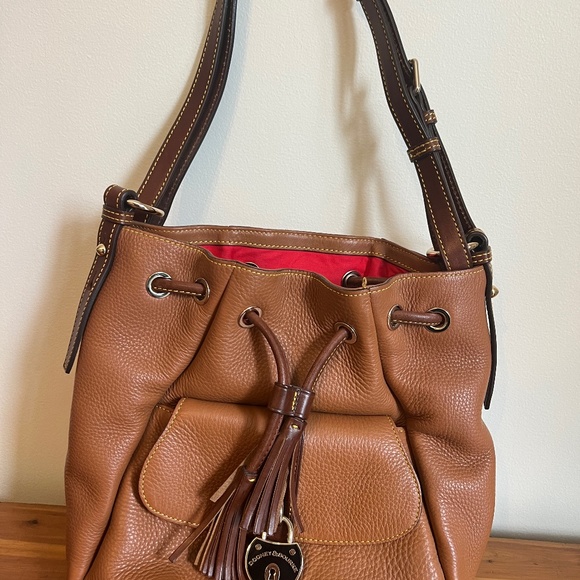 Dooney & Bourke Camel Shoulder Bag - Picture 1 of 2